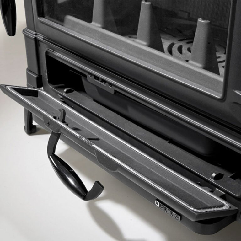 houtkachel isotta forno evo – 11 kw – anthrazit schwarz