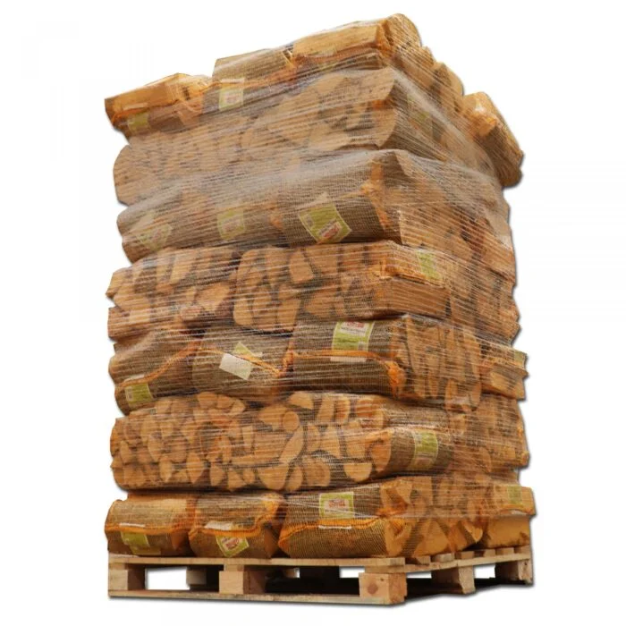 40 netzsäcke kaminholz 25 kg – hartholz mix 30 cm