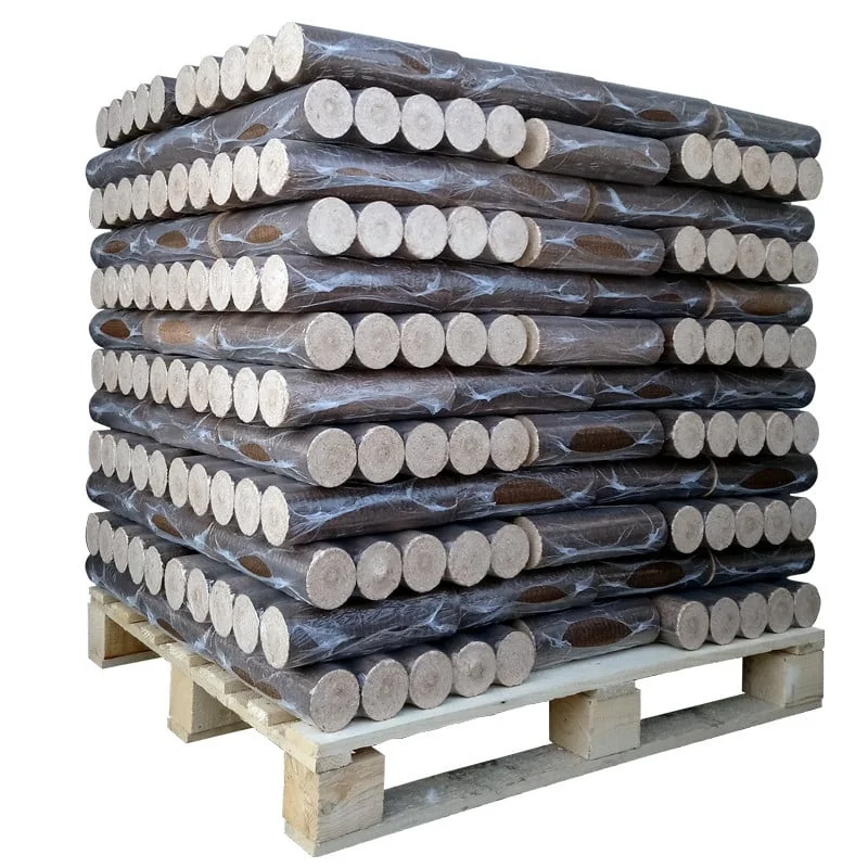 Hartholzbriketts – 960 kg Palette