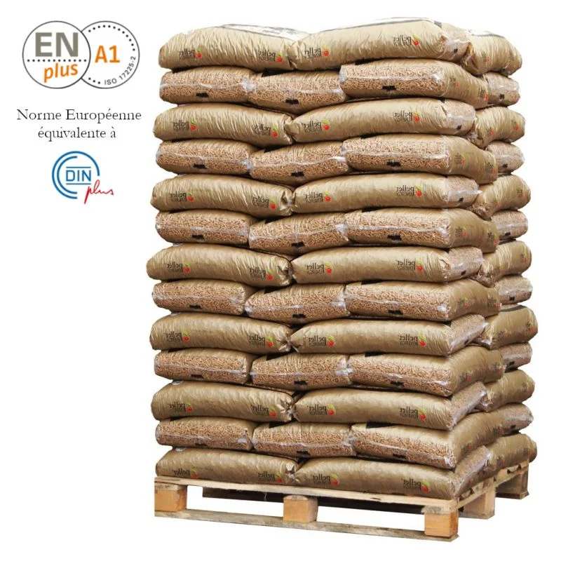 Goldgranulat 6 mm Premium-Holzpellets
